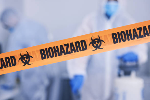 Professional Unattended Death Cleanup technician working in Shirley, NY